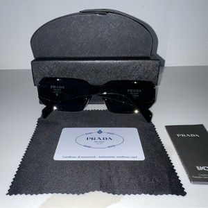 PRADA GLASSES PR 17WS BLACK